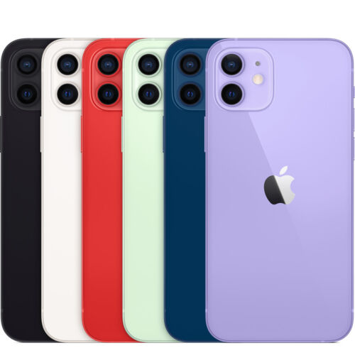Apple iPhone 12 – 64GB, Factory Unlocked (Brand New, No Box, Comes with Charger)
