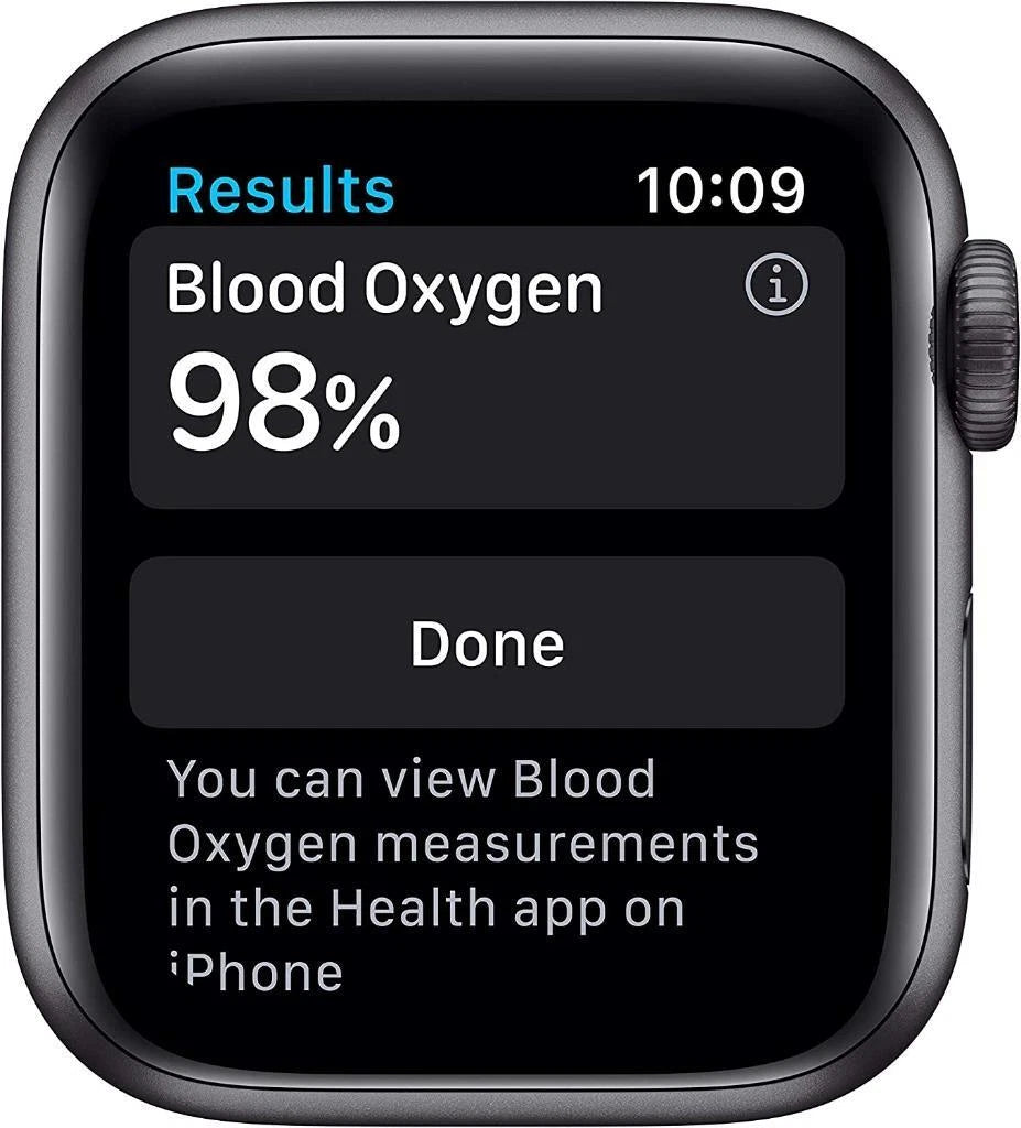 Apple Watch Series 6 – 44mm / 40mm (Black, GPS)